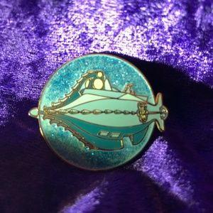 Nautilus cloisonné Pin